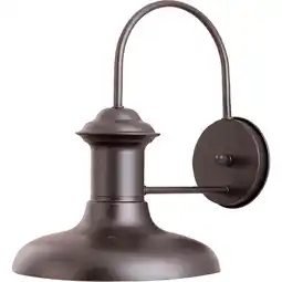 Walmart Maxim Wharf One Light 10-Inch Outdoor Wall Light - Empire Bronze - 35003EB offer