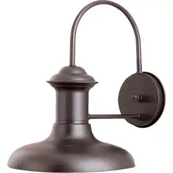 Walmart Maxim Wharf One Light 10-Inch Outdoor Wall Light - Empire Bronze - 35003EB offer