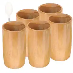 Walmart Premium Bamboo Cupping Jar Craft Ventosas Body Suction Cups Massage High Quality 5 Pcs offer