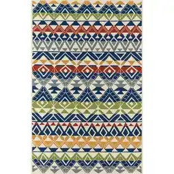 Walmart Momeni Veranda Abstract Area Rug offer