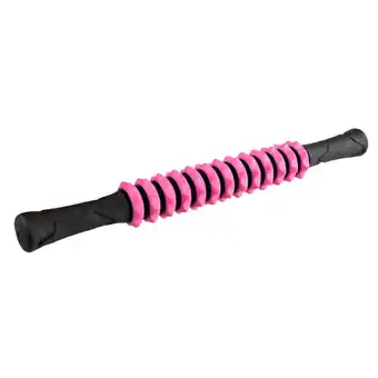 Walmart Plastic Roller Rolling Massager Full Body Massage Stick Yoga Relax Rod Pink offer