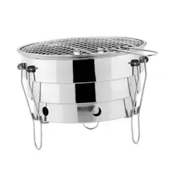 Walmart hengtong Barbecue Folding Portable Stainless Steel Korean Mini Non Stick BBQ BBQ offer