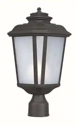 Walmart Maxim Radcliffe One Light 17-Inch Outdoor Post Light - Black Oxide - 3340WFBO offer