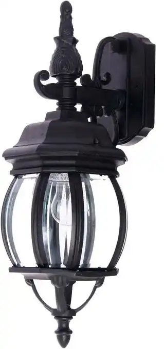 Walmart Maxim Lighting - One Light Outdoor Wall Lantern - Outdoor Wall Mount - Crown offer