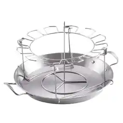 Walmart Baoblaze Chicken Drumstick Holder Stainless Steel Roast Chicken Rack for BBQ Grilling offer