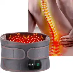 Walmart Heat Pad with Back Massager, Back Reliever Spinal Decompression Device for Lower Back Pain Relief offer