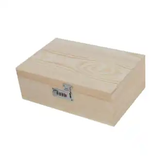 Walmart Mornei Wood Money Box Storage Box Wooden Box Collection Decorative Treasure Chest for S offer