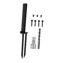 Walmart hengtong Fence Post Anchor Kit Accessories Easily Install Fence Post Support Pile offer