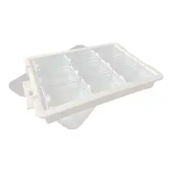 Walmart yuksok Bead Organizer Box Rectangle Grids Box for Nail Decoration Small Items Rings 9 Grids offer