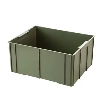 Walmart YWJLQH Industrial Storage Box Heavy Duty Storage Container Multipurpose Storage Green 35.5x28x17cm offer