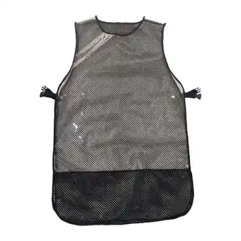 Walmart Mornei Salon Apron Hair Cutting Apron Multiuse with 3 Front Pocket Breathable Mesh Back offer