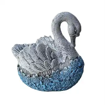 Walmart Animal Swan Flowerpot Plant Pot Planter Yard Ornaments Creative Personality offer