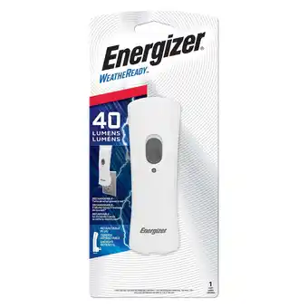 Walmart Energizer Plug in Rechargeable LED Flashlight offer