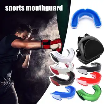 Walmart YUEYAN 010 Muay Thai Boxing Mouth Guard Taekwondo Fighting Sanda Protective Gear offer