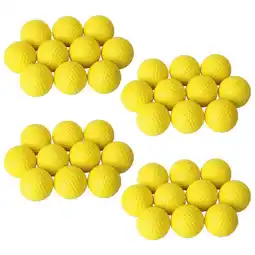 Walmart 40Pcs Yellow Soft Elastic Indoor Practice PU Golf Ball offer