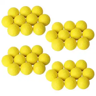 Walmart 40Pcs Yellow Soft Elastic Indoor Practice PU Golf Ball offer