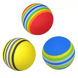 Walmart HZLXW 10Pcs Colorful Soft EVA Golf Ball Indoor Exercise Sport Training Tool Accessory offer