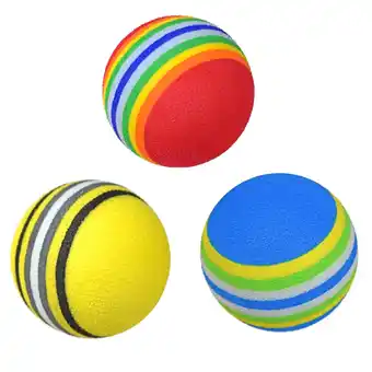 Walmart HZLXW 10Pcs Colorful Soft EVA Golf Ball Indoor Exercise Sport Training Tool Accessory offer