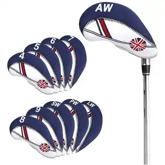 Walmart 10pcs/set Golf Head Covers Club Covers Iron Club Head Covers offer