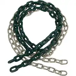 Walmart 5.5 Ft. Coated Trapeze Chain Pair (Green) offer