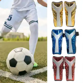 Walmart ASKMZ Stable Wear Shin Pads Football Shin Pads Flexible Stable Shin Guards Elastic Reinforced Straps offer