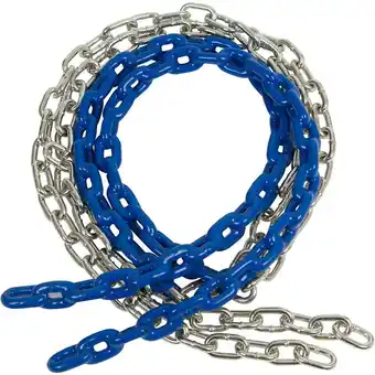 Walmart Swing Set Stuff Inc. 5.5 Ft. Coated Trapeze Chain Pair (Blue) offer