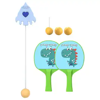 Walmart hengtong Pong Balls Paddles Set Hanging Table Tennis Training Exerciser Parent Child offer