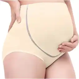 Walmart Celivon Maternity Underwear Over Bump,Seamless High Waist Pregnant Adjustable Elasticity Pantie offer