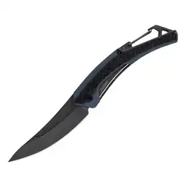 Walmart Kershaw Reverb XL Folder 3in Black Blade Carbon Fiber Handle offer