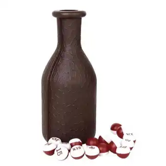 Walmart AMLESO 4x1Pc Billiard Kelly Pool Shaker Bottle with 16 Numbered Tally Balls Peas offer