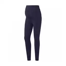 Walmart Reebok Womens Lux Compression Athletic Pants, Purple, Maternity, Medium offer