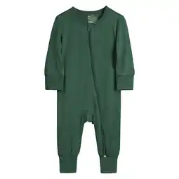 Walmart Onesies Cotton Rompers Footless Pajamas Zipper Long Sleeve Sleeper Baby Clothes Unisex Army Green offer