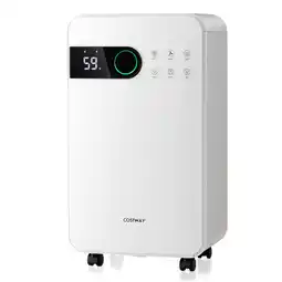 Walmart Costway Dehumidifier for Home Basement Portable 32 Pints with Sleep Mode up to 2500 Sq. Ft offer