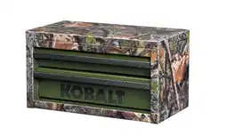 Walmart Kobalt Mini 10.83-in W x 5.91-in H x 5.91-in D 2-Drawer Camo Steel Tool Box offer