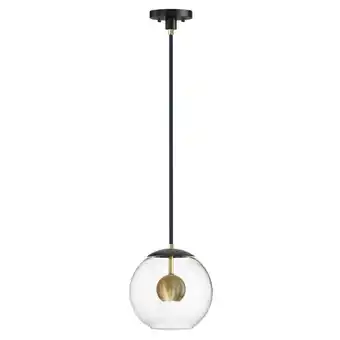 Walmart 11.75 Inch 12W 1 Led Pendant -Traditional Installation Et2 Lighting E25154-Bknab offer