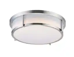 Walmart Maxim Lighting - Two Light Flush Mount - Rogue - 2 Light Flush Mount-Satin offer