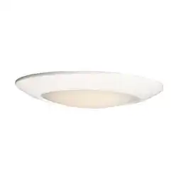 Walmart Maxim 57863WTWT 13 in. Diverse White LED Flush Mount Ceiling Light offer