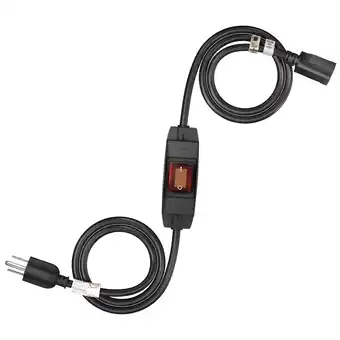 Walmart FIRMERST 1875W 15 Amps Outdoor Extension Cord with Waterproof Switch 6 feet offer