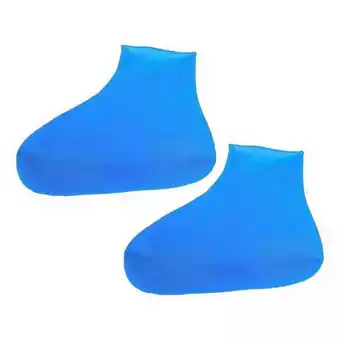 Walmart lacooooppia 5xRain Boots Latex Snow Boots Rain Shoe Covers for Adults Kids Cycling Fishing offer