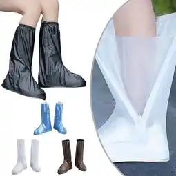 Walmart A Pair Rainproof Anti-Slip Galoshes Cover Shoe Covers Sport Shoe Cover Cycling Blue M Fangkenuo offer