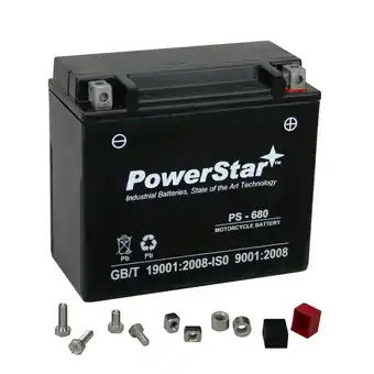 Walmart PowerStar PS-680 Utv Battery Compatible with PolarisRanger RZR 800 S 2009 to 2010 offer