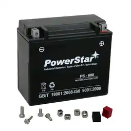 Walmart PowerStar PS-680 Jet Ski Battery Compatible with PolarisMSX 140 2003 to 2004 offer