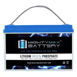 Walmart 12V 100AH Lithium Replacement Battery for Fire Lite Alarm PS-121000 offer