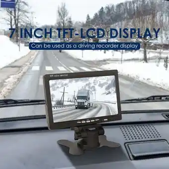 Walmart Truck Safety Observed 7 Inch Hd Screen Parking Aid Car Monitor offer