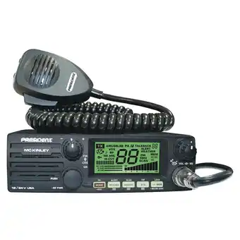 Walmart Group President Electronics 40-Channel Multifunction LCD Display CB Radio, Black, TXUS600 offer