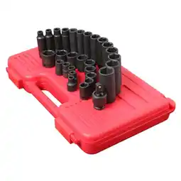 Walmart Sunex 3329 3/8 Drive 29 Piece Metric Master Impact Socket Set offer