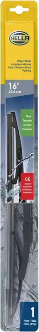 Walmart Hella OE Quality 16 Inch All Seasons Graphite-Coated Rear Wiper Blade / 358112991 offer