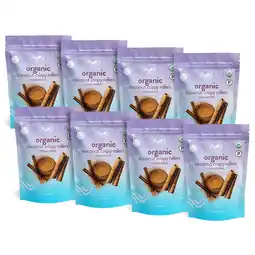 Walmart Ava Organics - Coconut Crispy Rollers (Pack of 8) Cinnamon (2.8 oz bags) offer