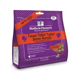 Walmart Stella & Chewy's Tummy Ticklin' Turkey Dinner Morsels Freeze-Dried Dry Cat Food, 3.5 oz offer