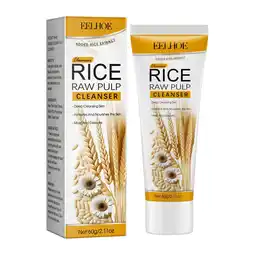 Walmart yelldesk Deals Rice Puree Facial Cleanser Clean Moisturize And Moisturize 60g offer